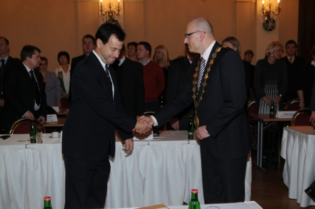 Oficiální zvolení člena Zastupitelstva městské části Praha 1